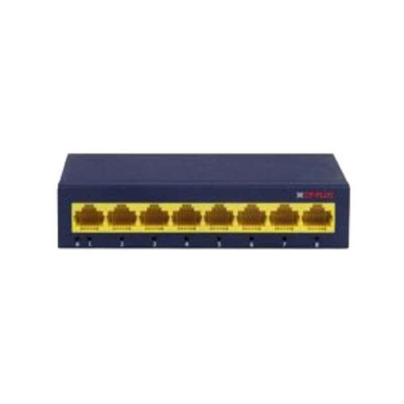CP Plus 8 Ports Ethernet Switch, CP-ANW-GS8