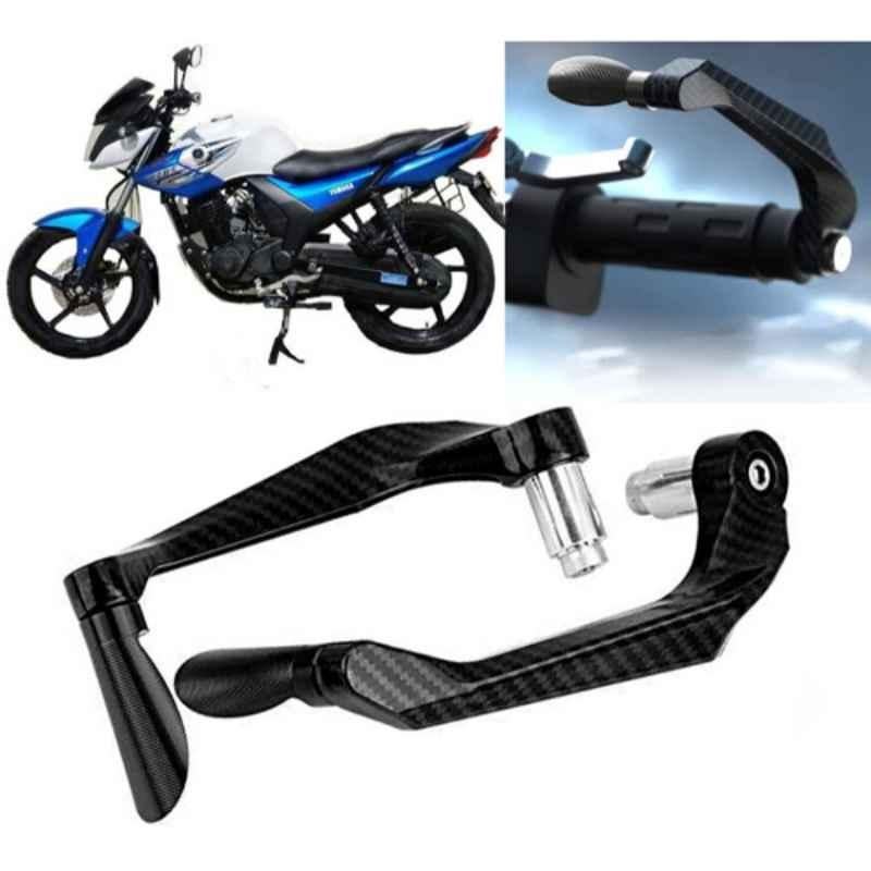 Auto Pearl 2 Pcs Aluminium Carbon Black Brake Clutch Lever Set for Yamaha SZ RR V