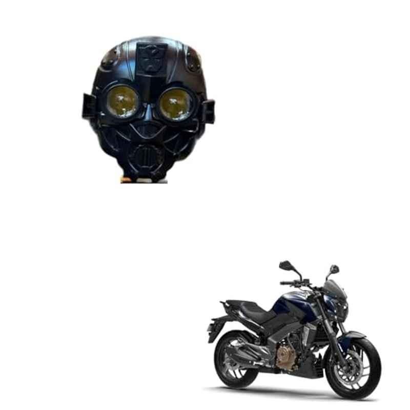 Kozdiko 55W Yellow & White 4 Pattern Bumble Bee Face Transformers Fog Light for Bajaj Dominor 400, gf5eoencu53