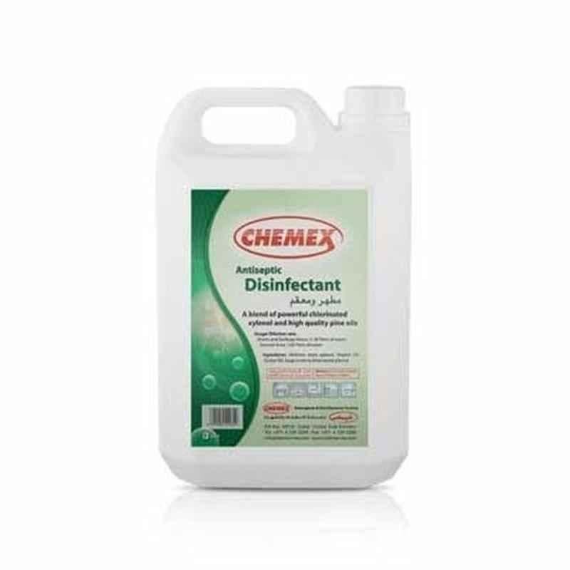 Chemex Antiseptic Pine Disinfectant Cleaner, 5 L, 4 Pcs/Pack