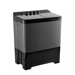 BPL 8.5kg Plastic Grey & Black Top Loading Semi Automatic Washing Machine, BWS-N85ETBKD