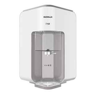 Havells Fab 7L Plastic White & Grey Copper, Zinc, PH Balance & Natural Minerals Water Purifier, GHWRHFB015