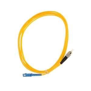 Mak World 5m SC to FC Yellow Single Mode Fiber Optic Ethernet Cable