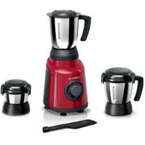 Bosch TrueMixx Joy 500W Red Mixer Grinder with 3 Jars, MGM2133RIN