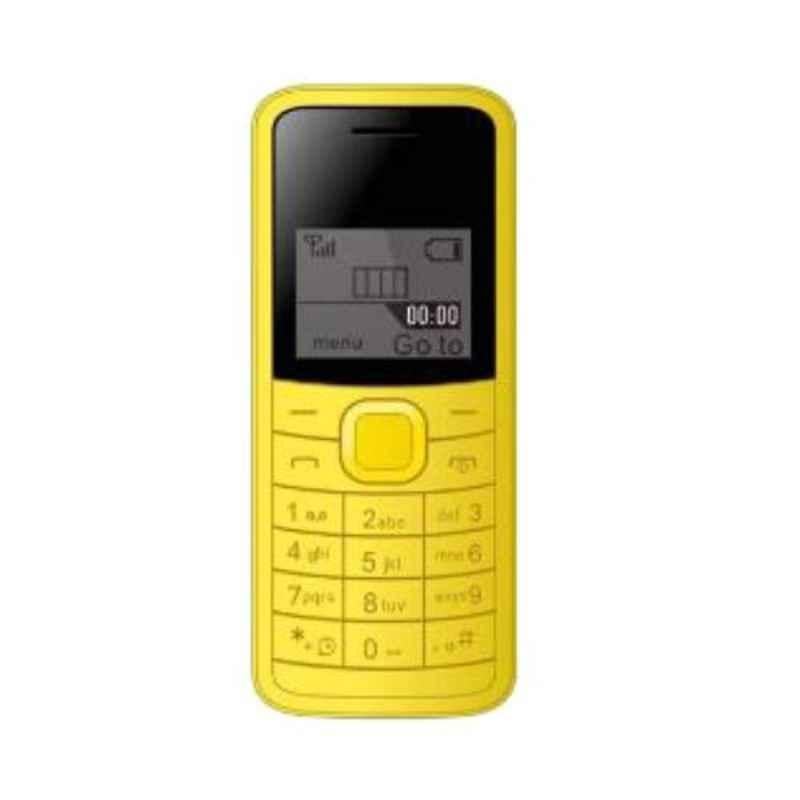 I Kall K76 1.4 inch Yellow Basic Mobile (Pack of 5)