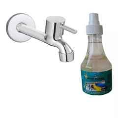 Fastgear Turbo Stainless Steel Silver Chrome Finish Bib Tap, FG1248