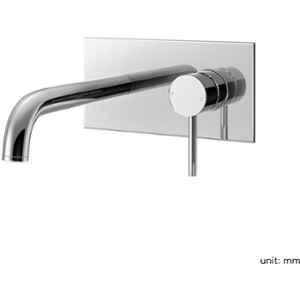 Prestige Brass Chrome Finish Wall Mounted Sink Mixer, PREST3207