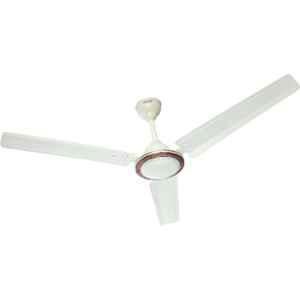 Almo Solitaire 1200 mm 3 Blade Ceiling Fan Super Stylish Decorative Designed High Speed Ivory Color with 2+1 Year Warranty