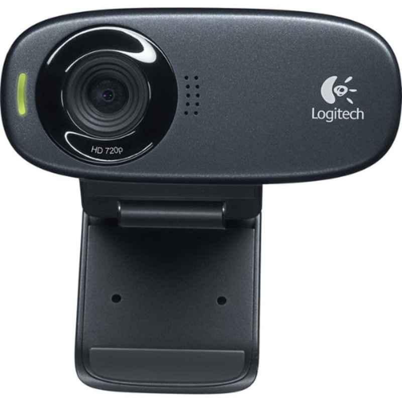 Logitech C310 HD Black Webcam, 960-000585