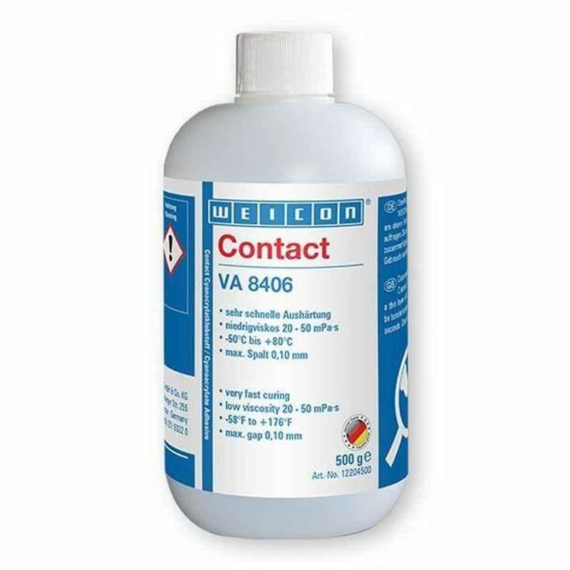 Weicon Contact VA 8406 Cyanoacrylate Adhesive, 12204500, 500GM
