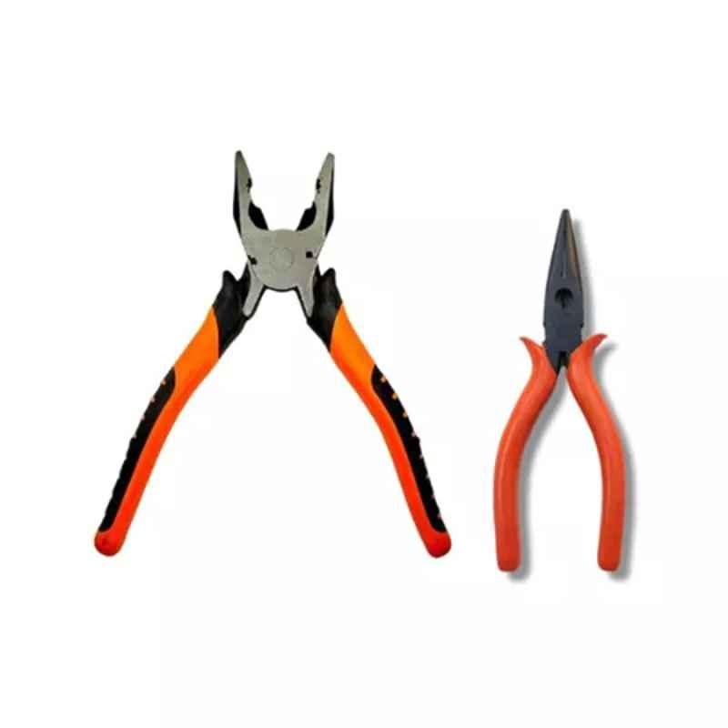 Sky Blue 2 Pcs 7.8 inch Lineman Plier Combo, SBE_PLIER_COMBOS_COMBO_418