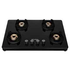 Faber NiOS DLX 754 4 Burners Manual Toughened Glass Top Cooktop, 106.0648.492