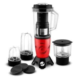 Libra 500W ABS Red BPA Free Mixer Grinder Blender with 2 Jar, Juicer & Chopper, LNUBJCR01