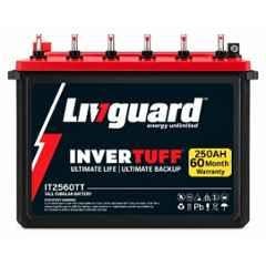 Livguard INVERTUFF 250Ah 12V Tall Tubular Inverter Battery with 60 Months Warranty for Home, Office & Shop, IT 2560TT