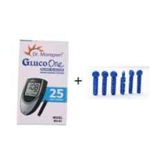 Dr. Morepen 25 Strips with 100 Lancets, BG 03