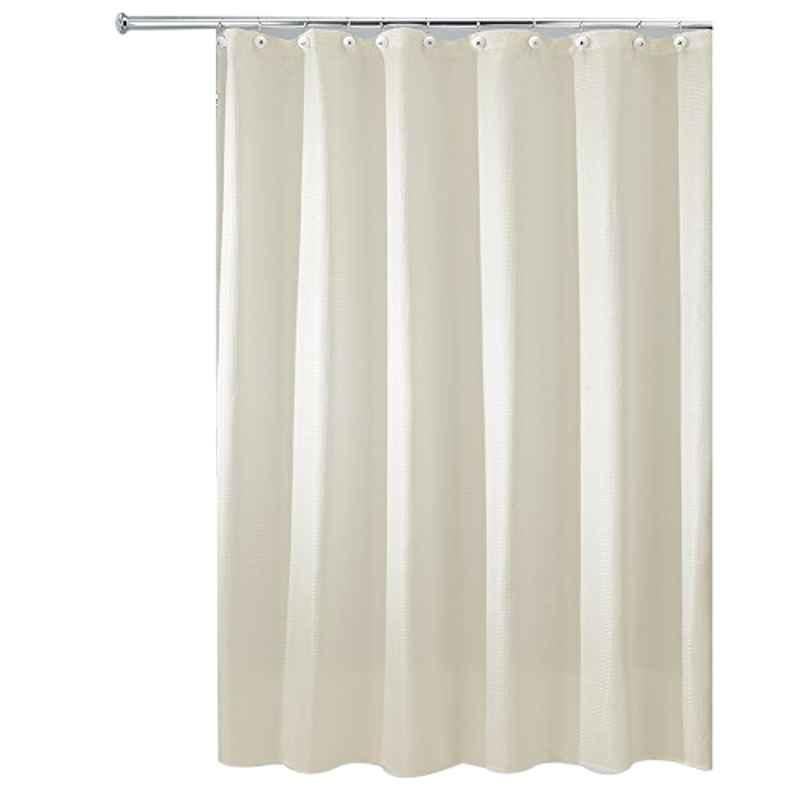 iDesign Carlton 180x200cm Polyester Beige Shower Curtain, 22792EU