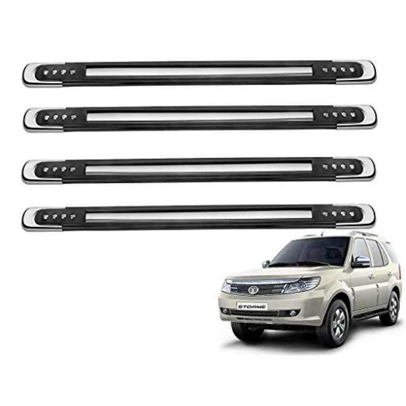 Kozdiko 4 Pcs Black Corner Dots Bumper Protect Set for Tata Safari Storme