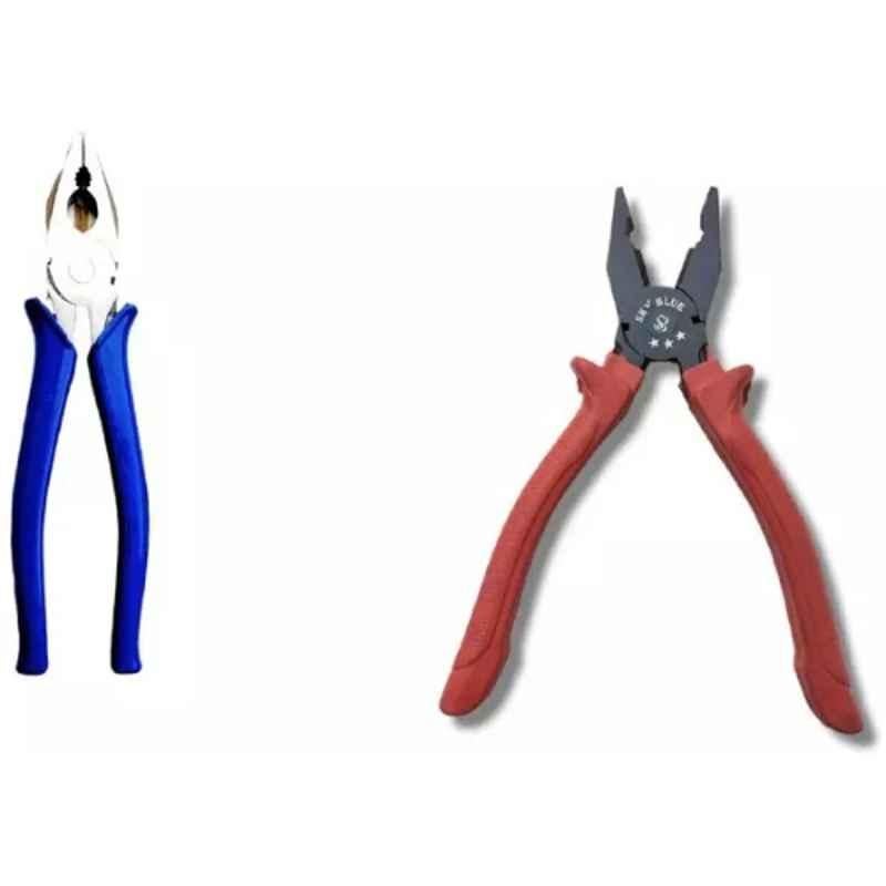 Sky Blue 2 Pcs 7.8 inch Groove Plier Combo, SBE_PLIER_COMBO_MOD_00065