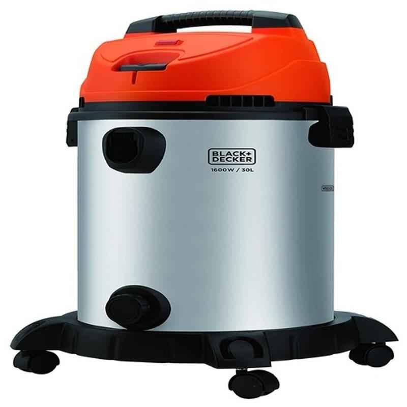 Black+Decker WDBDS30 30L High Suction Wet & Dry Vacuum Cleaner & Blower with HEPA Filter