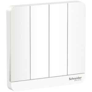 Schneider Electric AvatarOn 16A 250V 2 Way White 4 Switch, E8334L2_WE_G8
