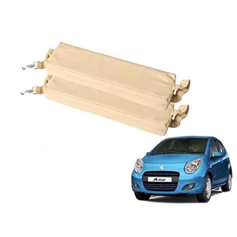 Kozdiko 2 Pcs Beige Seat Gap Filler Set for Maruti A-Star