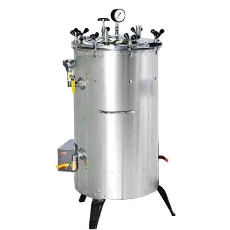 Lux Lighting 3kW 40L Stainless Steel Vertical Autoclave, RTC/VA-40