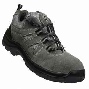 Allen Cooper AC-1439 Antistatic & Heat Resistant Grey Work Safety Shoes, Size: 9