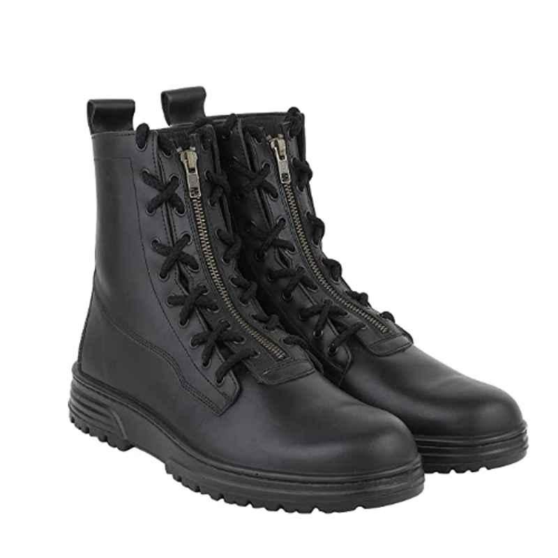 Black combat boots size clearance 5