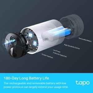 TP-Link Tapo C420S2 4MP 2K QHD Outdoor Smart Wire-Free Security Battery CCTV Camera