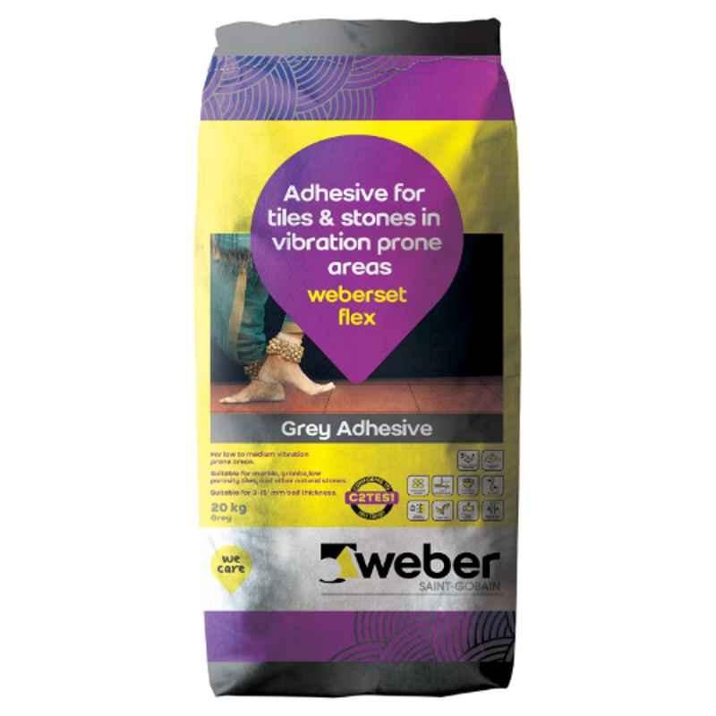 Weber Set Flex 20kg White Adhesive