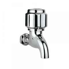 Jaquar Essco Brass Chrome Finish Short Body Bib Cock, DLX-511KN