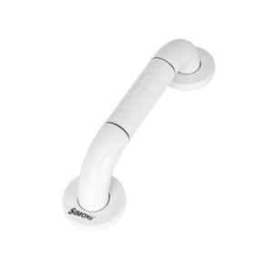 Simons Grippy 30cm ABS Glossy Ivory Bathroom & Toilet Grab Bar with Anti Slip for Elderly Hand Railing, S-GB-GRPY-30
