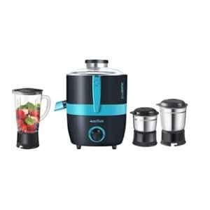 Activa Juicomatic 600W ABS Black & Blue Juicer Mixer Grinder with 3 Jars