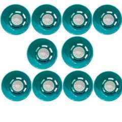 Imported 12 Hole Brass Thread Heavy Duty Nozzle for Agricultural Sprayer & Wide Coverage (Pack of 10)