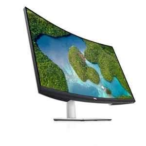 Dell 32 inch 16:9 LED Curved 4K UHD Silver Monitor, S3221QS