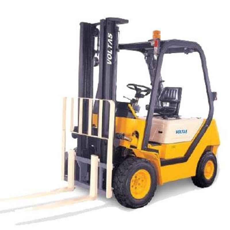 Voltas 1500kg 3 Stage Diesel Powered Forklift, DVX 15 FC BC HVT 2125