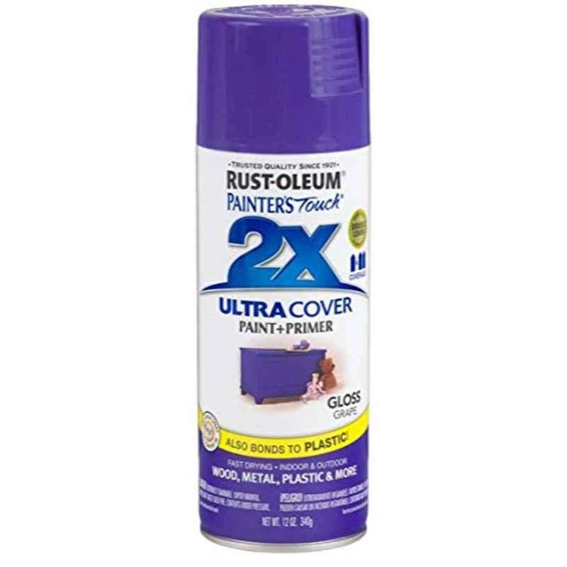 Rust-Oleum Painters Touch 12oz Purple 249113 Glossy Gloss Ultra Cover Spray
