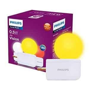 Philips 0.5W B22D 6500K Yellow LED Bulb