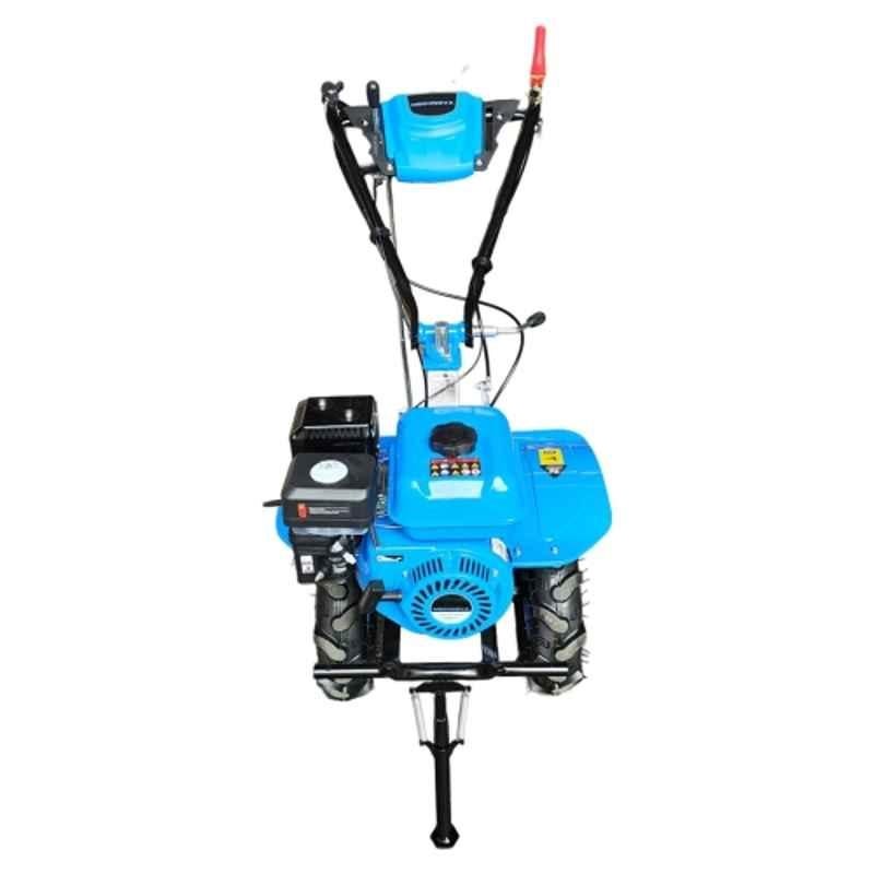 Mechnova 7HP 208cc 4 Stroke Petrol Operated Gear Drive Power Tiller with Tube Tyre for Agriculture, Farming, Inter Cultivator & Garden Use, MT900GAS-208CC