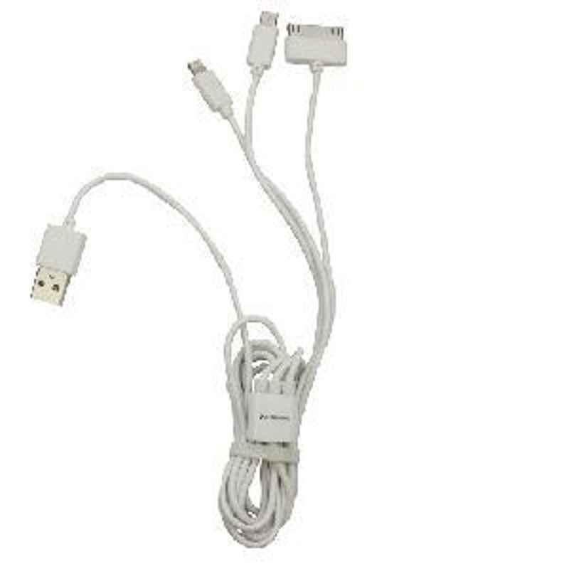 Ultraprolink UL0033 0150 1.5 Mtr White Sync & Charge Cable