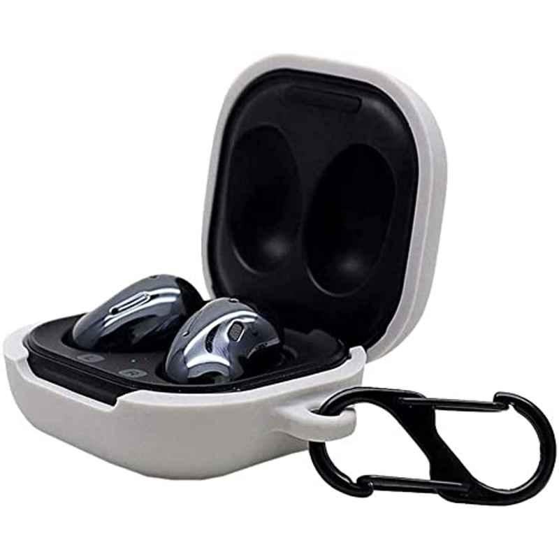 Rubik Silicone Grey Buds Pro Case for Samsung Galaxy