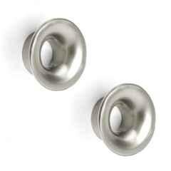 Plantex Knobs for Drawers/Drawer Knobs/Round Knob for Cabinets/Pull-Push Knob for Kitchen/Bedroom Drawer (Pack of 2) Satin