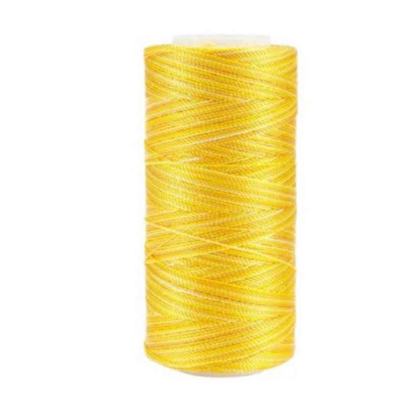 Nylon Yellow Mix Thread, Size: 2