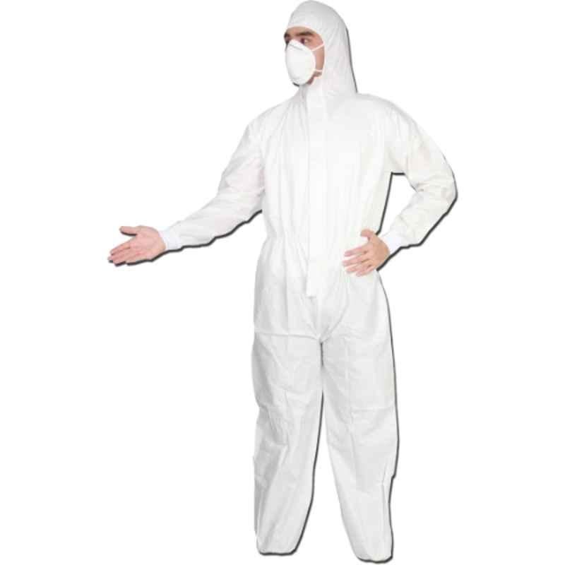 Workman White Coverall Size: 2XL