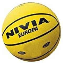 Nivia Yellow Basketball for Kids, Size: 5
