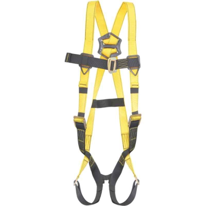 Karam Tenacity Polyester Full Body Harness with Friction Buckle, FAP15502 D