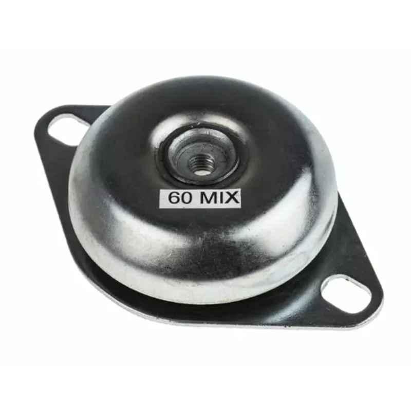RS Pro Round M12 Anti Vibration Mount with 450kg Compression Load, 1623221