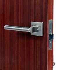 Handle Waala MG303 Stainless Steel Silver Heavy Duty Mortise Lock Set with Bolt Latch