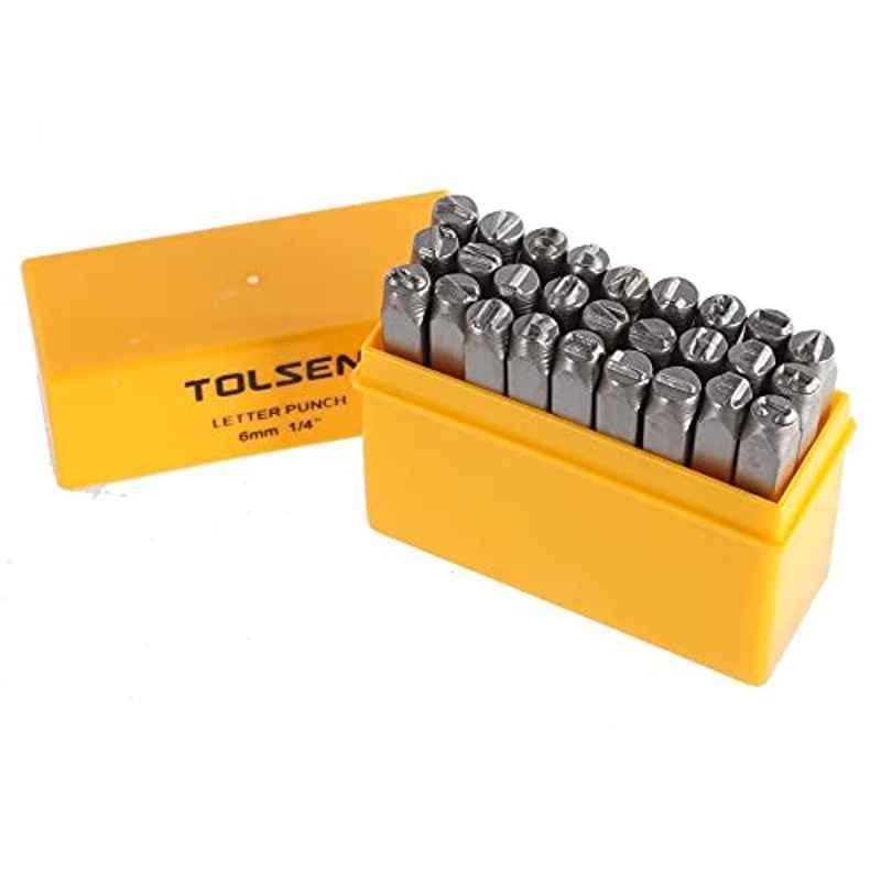 Tolsen 27 Pcs 6mm Letter Punch Box