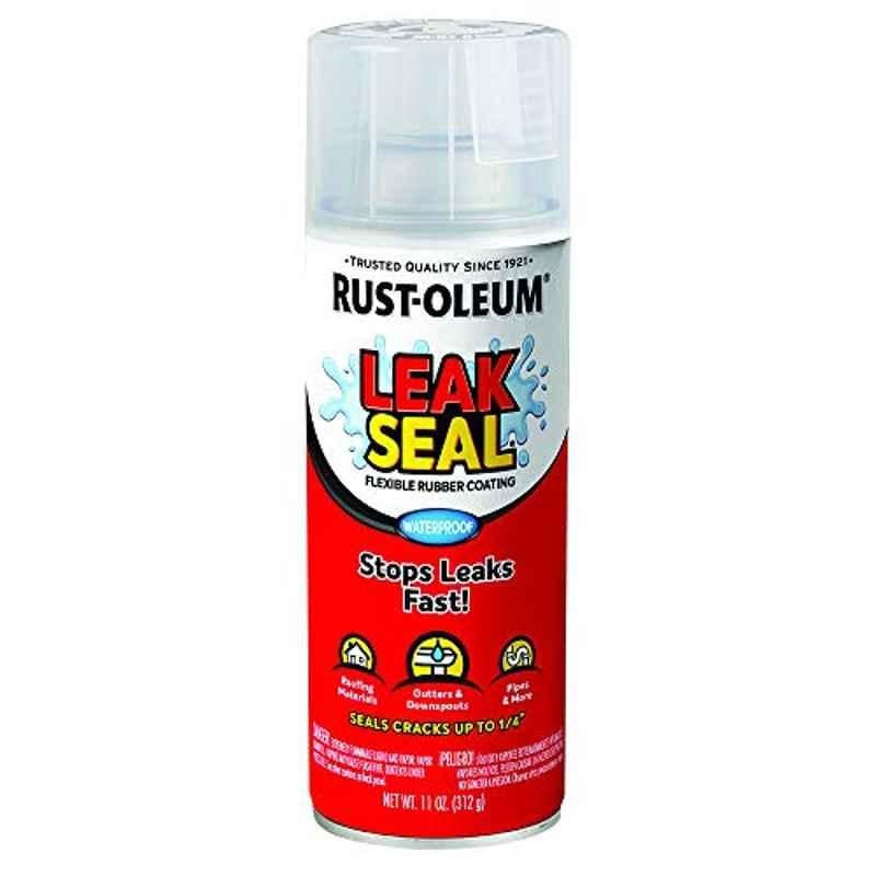 Rust-Oleum 11 Oz Clear 265495 Leak Seal Flexible Rubber Sealant